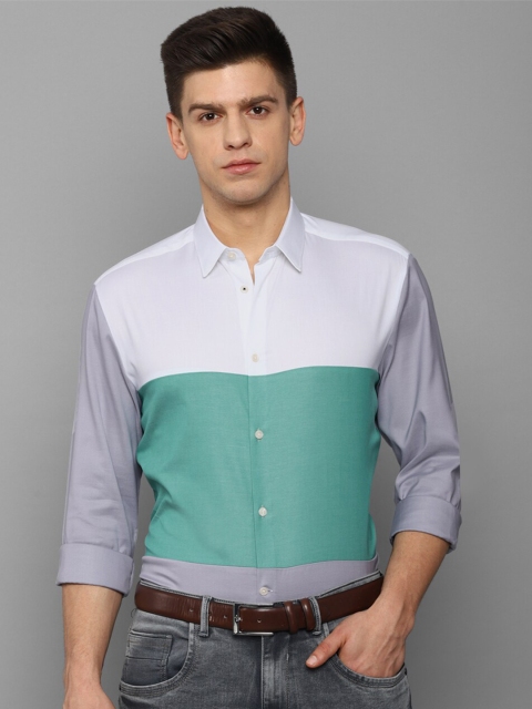 

Louis Philippe Sport Men Multicoloured Colourblocked Casual Shirt, Multi