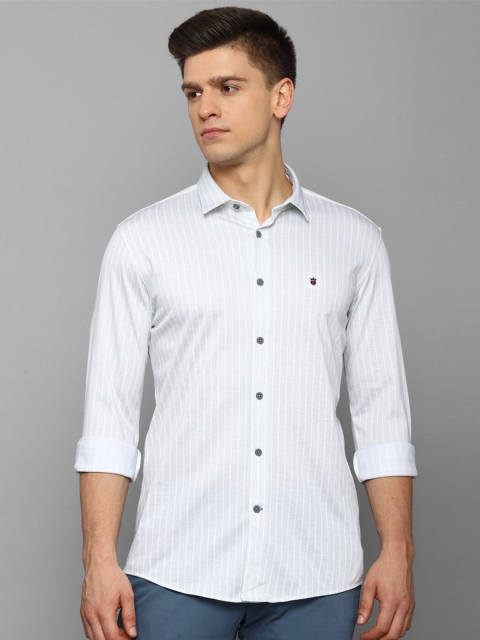 

Louis Philippe Sport Men White Slim Fit Striped Casual Shirt