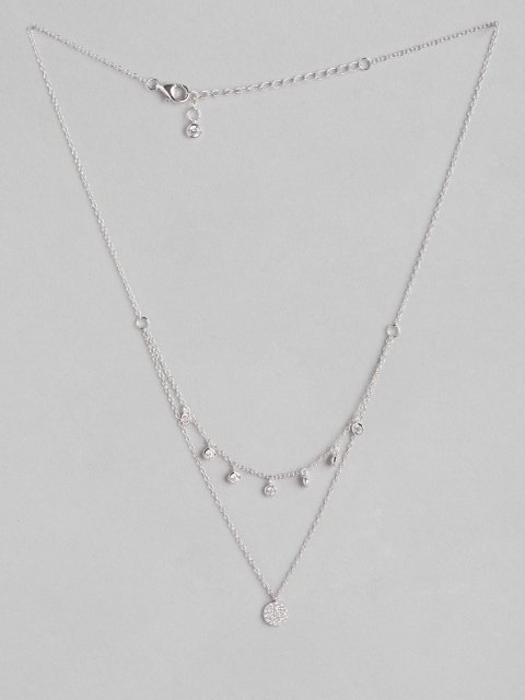 

Zavya 925 Sterling Silver Rhodium-Plated Necklace