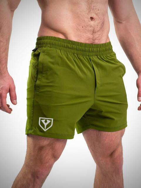 

Yazole Men Lime Green Loose Fit Training or Gym Sports Shorts