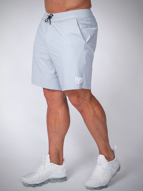 

Yazole Men Grey Loose Fit Training or Gym Sports Shorts