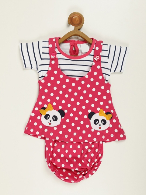 

V2 Value & Variety Pink Pinafore Dress