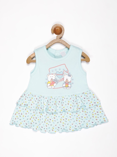 

V2 Value & Variety Blue Floral A-Line Dress