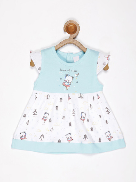 

V2 Value & Variety Blue Floral A-Line Dress