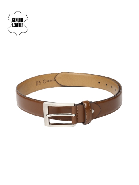 

Mast & Harbour Men Tan Brown Genuine Leather Belt
