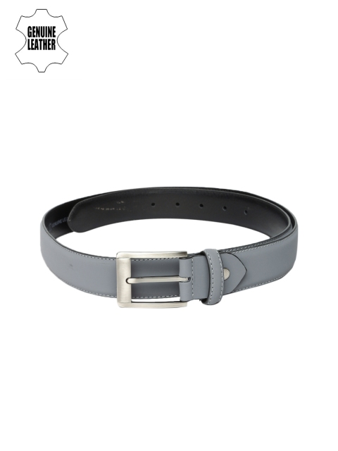 

Mast & Harbour Men Grey Genuine Leather Belt