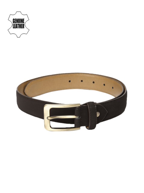 

Mast & Harbour Men Brown Genuine Leather Belt