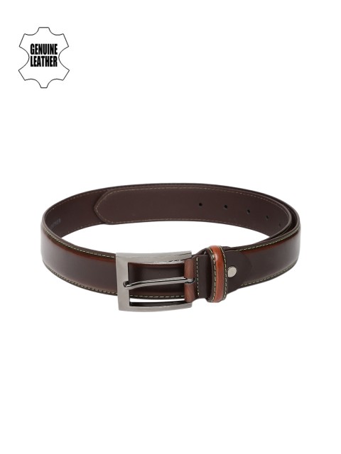 

Mast & Harbour Men Brown Genuine Leather Belt