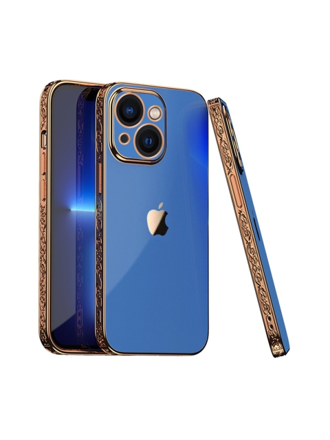 

TREEMODA Blue Solid Silicone iPhone 13 Phone Case
