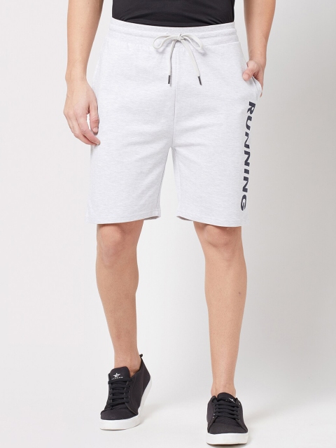 

R&B Men Grey Slim Fit Shorts