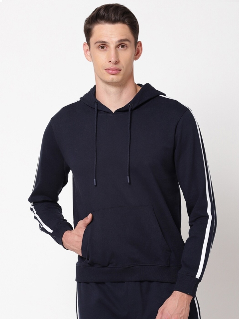 

R&B Men Navy Blue Sweatshirt