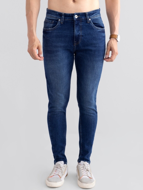 

Snitch Men Blue Skinny Fit Light Fade Stretchable Jeans