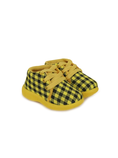 

Smartots Unisex Kids Yellow Printed Espadrilles