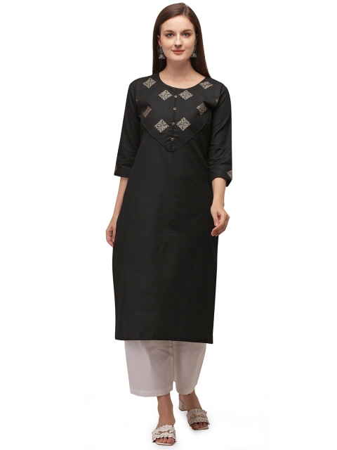 

RGHT Black & Off White Kurti