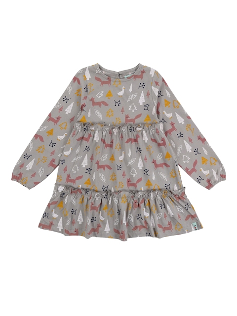 

Lilly and Sid Girl Grey Fit and Flare Dress