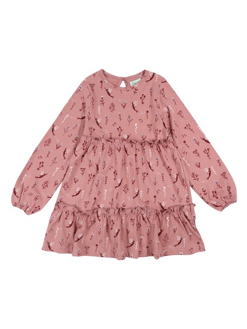 

Lilly and Sid Pink & White Floral A-Line Dress