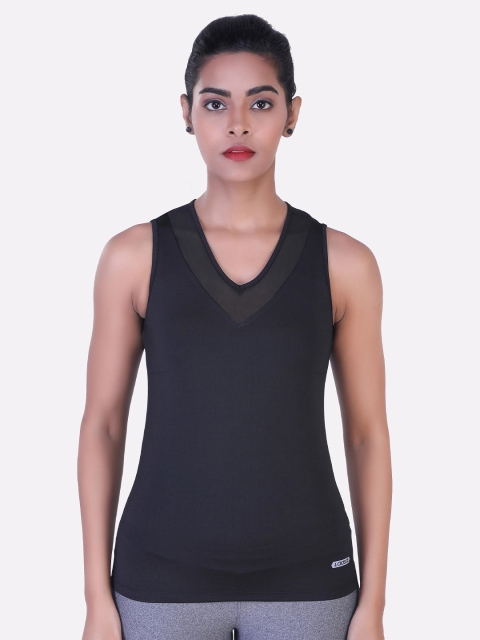 

LAASA SPORTS Black Tank Top