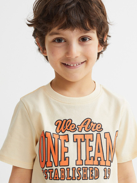 

H&M Boys Multicoloured Cotton T-shirt, Multi