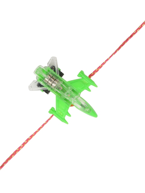 

Arendelle Boys Green Aeroplane Rakhi