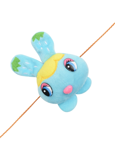 

Arendelle Cute Blue Doll with Bunny Ears Studded Thread Rakhi