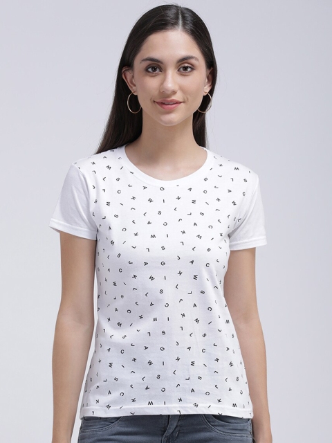 

V2 Value & Variety White & magnolia Styled Back Top