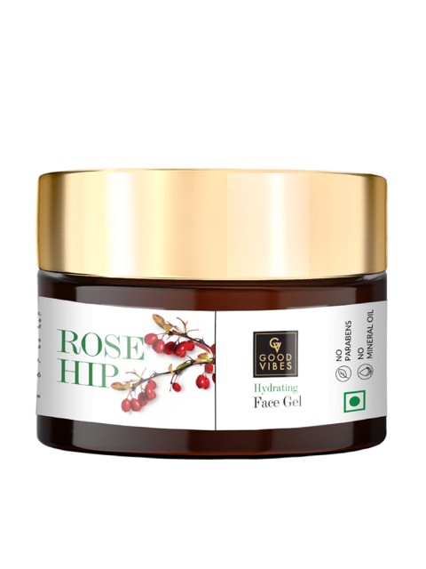 

Good Vibes Rosehip Hydrating Face Gel 50g, Transparent