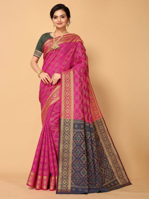 

Sangria Women Pink Sarees