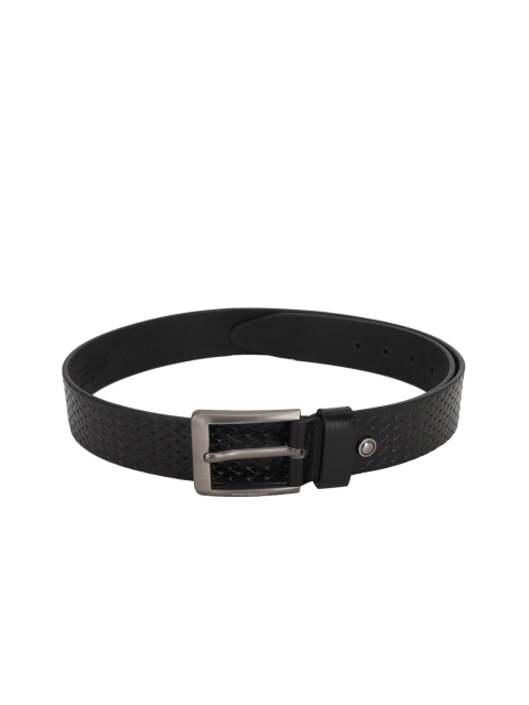 

Peter England Men Black Belts