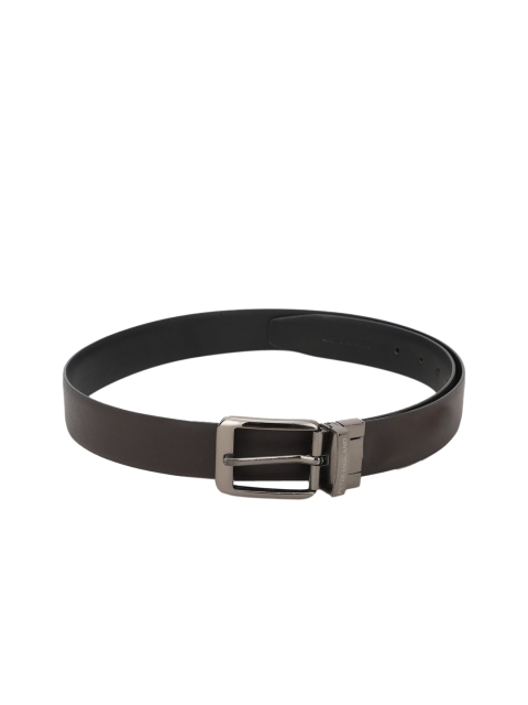 

Peter England Men Black Belts