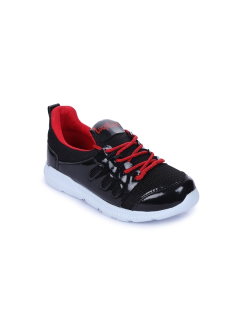 

Liberty Unisex Kids Black Walking Non-Marking Shoes