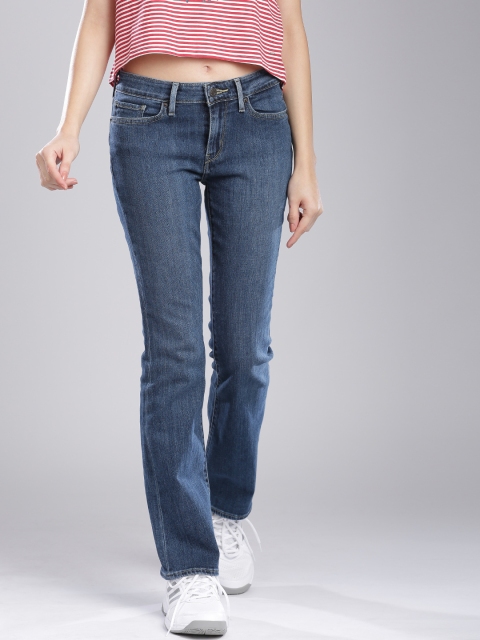 

Levis Women Blue Bootcut Stretchable Jeans