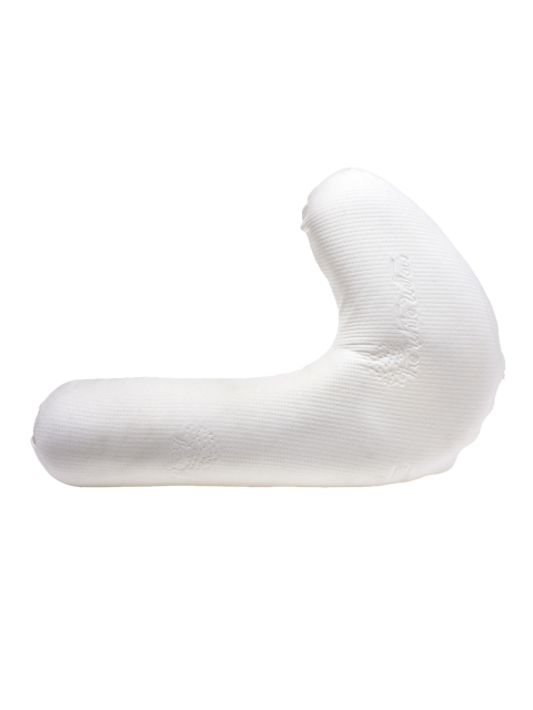 

The White Willow White Single J-Shaped Memory Foam Maternity Pillow