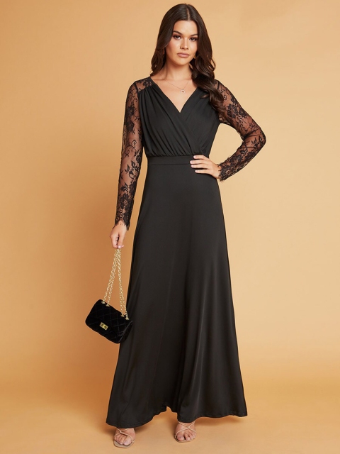 

Styli Black Dress