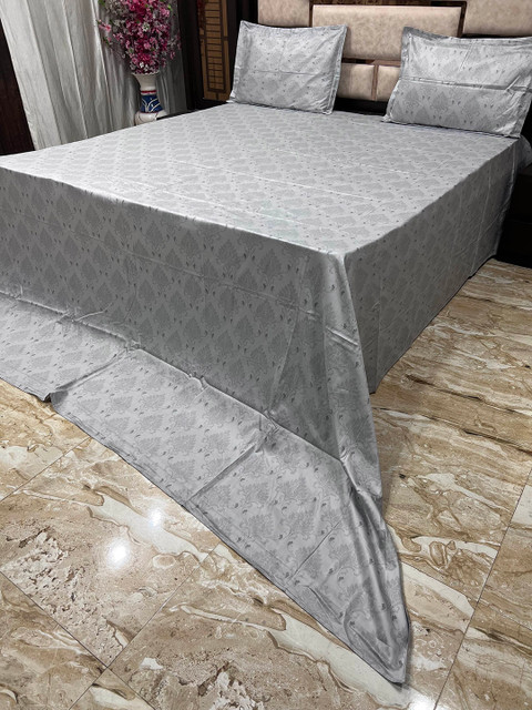 

Pure Decor Unisex Grey Bedsheets