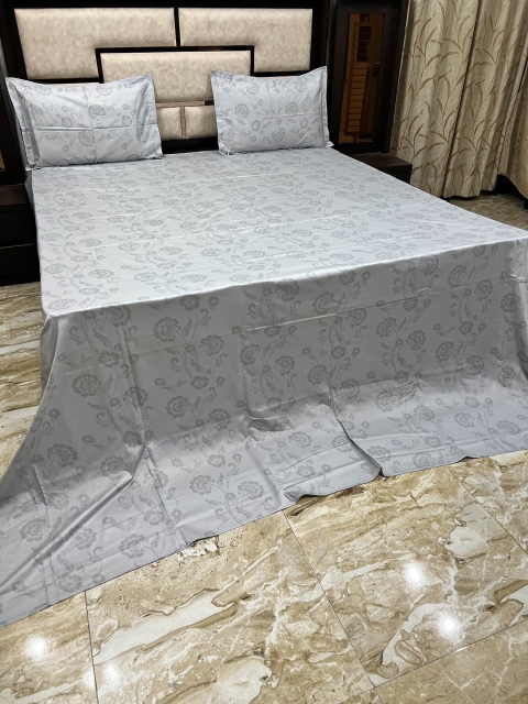 

Pure Decor Unisex Grey Bedsheets