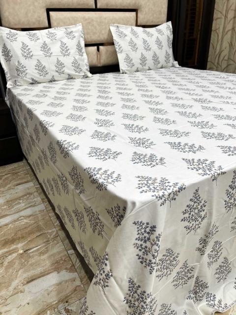 

Pure Decor Unisex Grey Bedsheets