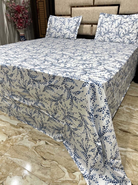 

Pure Decor Unisex Blue Bedsheets
