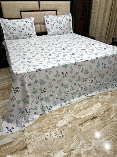 

Pure Decor Unisex Green Bedsheets