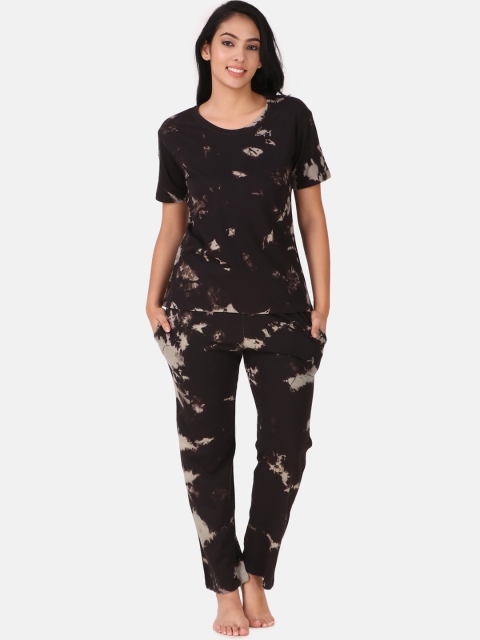 

Masha Women Multicoloured & Multicoloured Printed Night suit, Multi