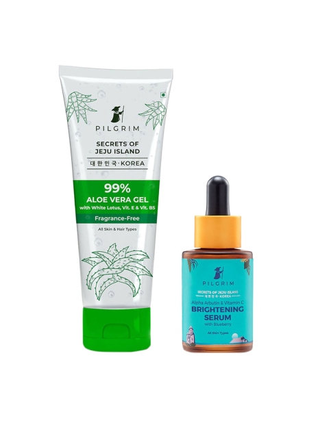 

Pilgrim Aloe Vera Gel & Brightening Serum, Teal