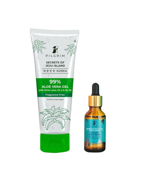 

Pilgrim Teal Blue Hyaluronic Acid & Aloe Gel Skin Care Gift Set