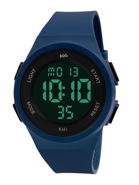 

YOUNG MISSION Unisex Kids Grey Dial & Blue Straps Digital Watch YOUNG MISSION KK 254 BL