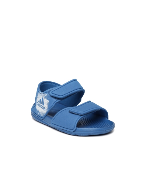 

ADIDAS Boys Blue Altaswim C Sports Sandals