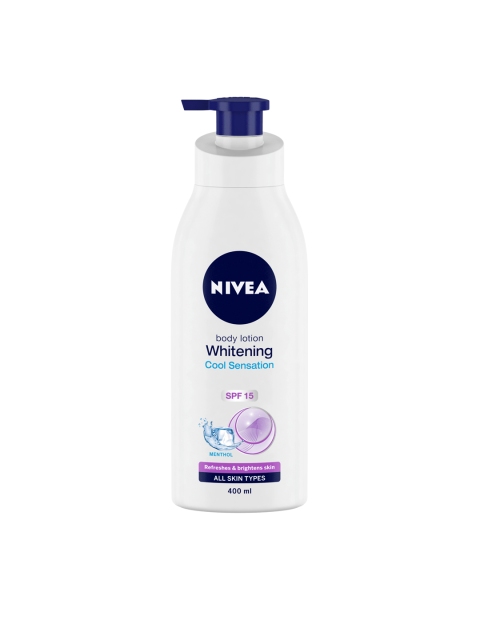 

Nivea Whitening Cool Sensation SPF 15 Body Lotion 400 ml, White