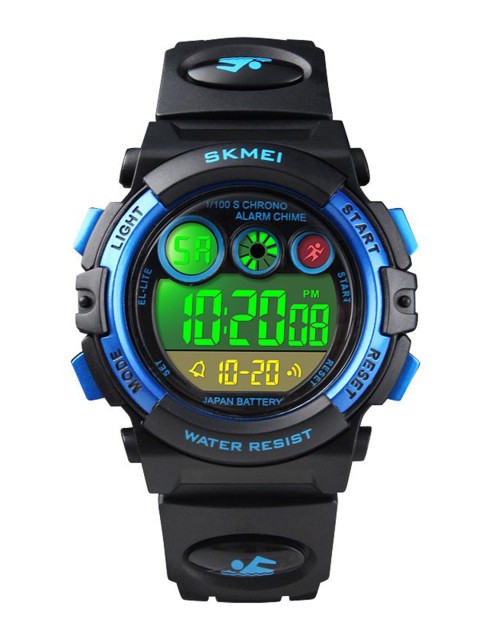 

Skmei Unisex Kids Dial & Blue Straps Digital Watch Skmei_1451_Blue