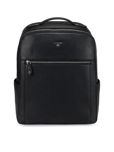 

Da Milano Men Black Backpack
