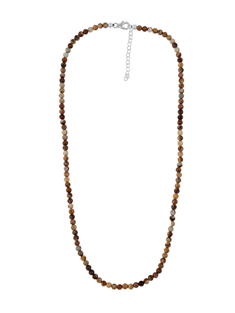 

LA SOULA Yellow & Brown Sterling Silver Handcrafted Necklace