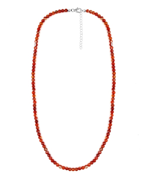 

LA SOULA Red Sterling Silver Handcrafted Necklace