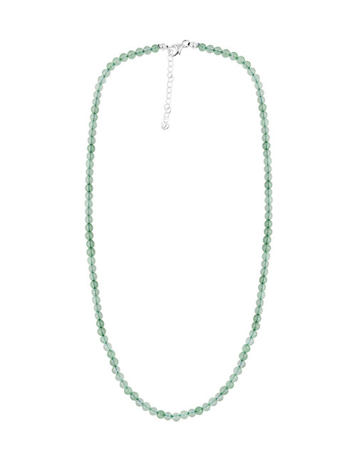 

LA SOULA Green Sterling Silver Handcrafted Necklace