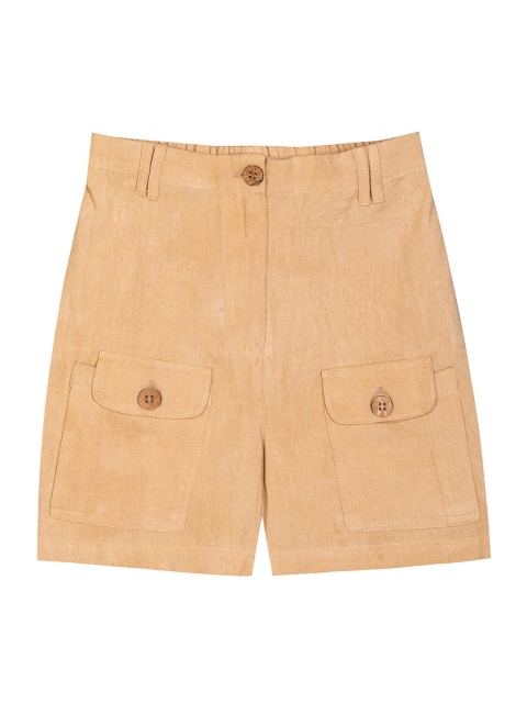 

Budding Bees Boys Beige Shorts